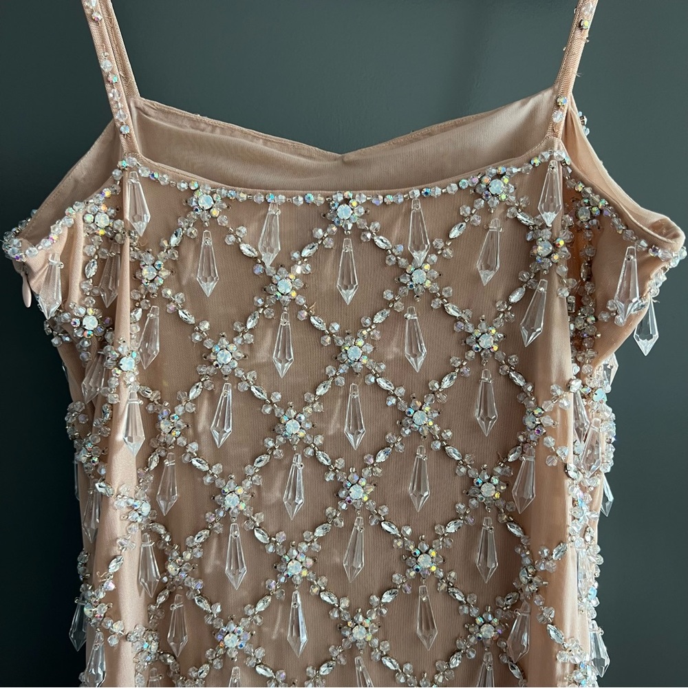Oceanus ARABELLA crystal embellished mini dress Size Large - Picture 12 of 17